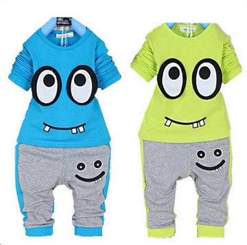 Baby boy clothing set kids cartoon